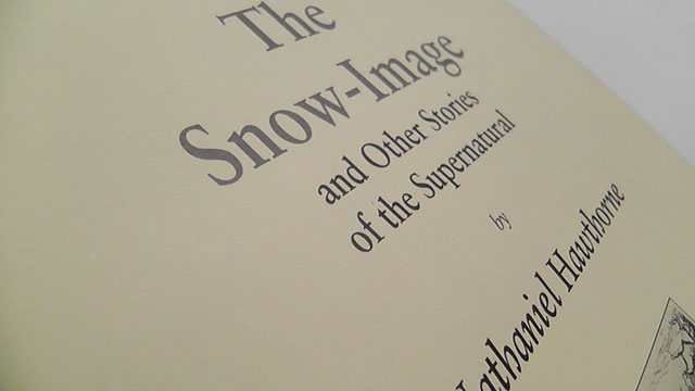the snow image hawthorne